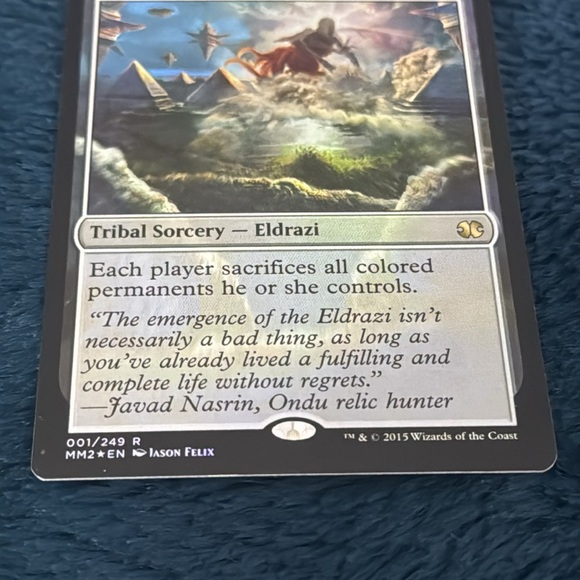 FOIL MTG Magic the Gathering All Is Dust - Picture 2 of 6